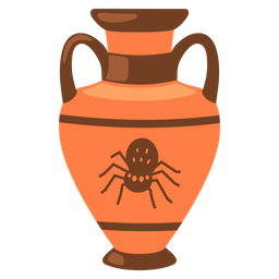 Amphora and Spider