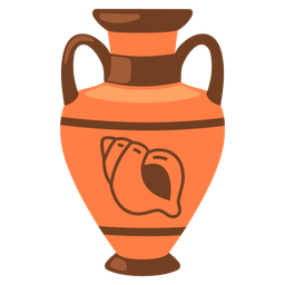 Amphora and Spiral shell