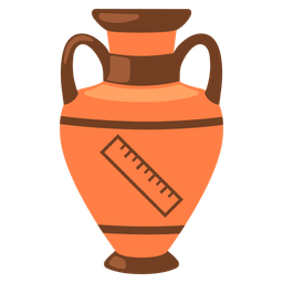 Amphora and Straight ruler