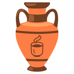 Amphora and Teacup without handle