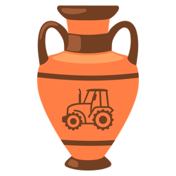 Amphora and Tractor