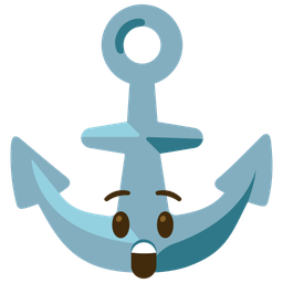 anchor and astonished face