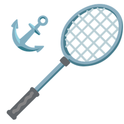 anchor and badminton