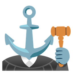 anchor and balance scale