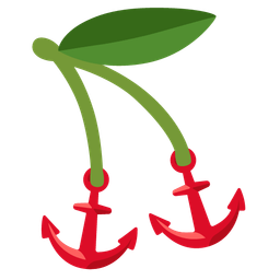 anchor and cherries