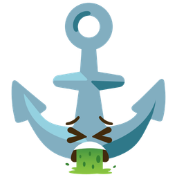 anchor and face vomiting