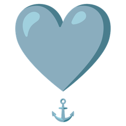 anchor and heart exclamation