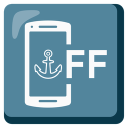 anchor and mobile phone off
