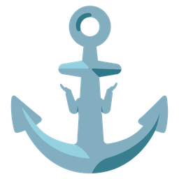 anchor and person shrugging