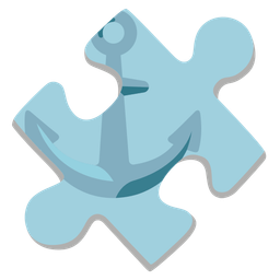 anchor and puzzle piece