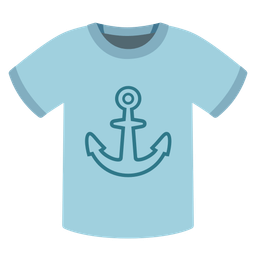 anchor and t-shirt