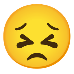 angry face and persevering face