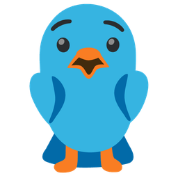 anguished face and bird