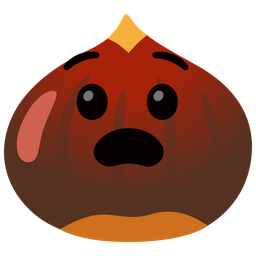 Anguished face and Chestnut