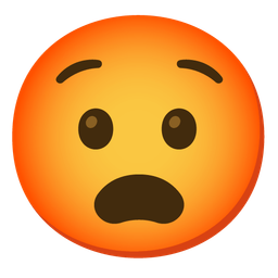 Anguished face and Enraged face