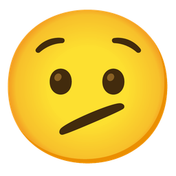 Anguished face and Face with diagonal mouth