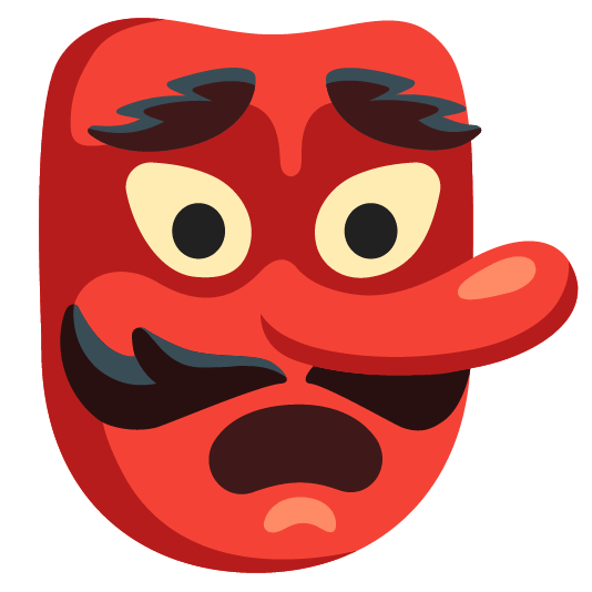 Anguished face and Goblin