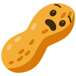 Anguished face and Peanuts