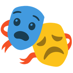 Anguished face and Performing arts