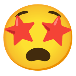 Anguished face and Star-struck