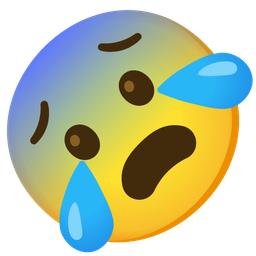 Anxious face with sweat and Rolling on the floor laughing