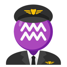 Aquarius and airplane