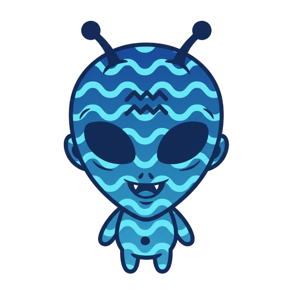 Aquarius and Alien monster