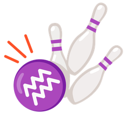 Aquarius and bowling