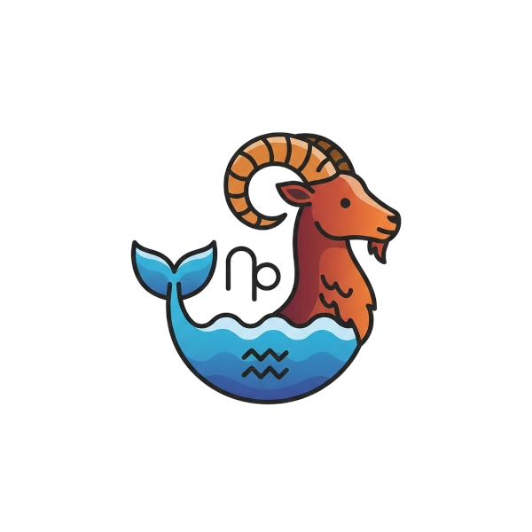 Aquarius and Capricorn