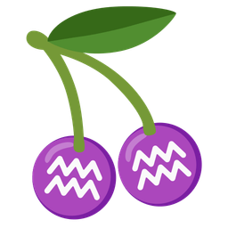 Aquarius and cherries