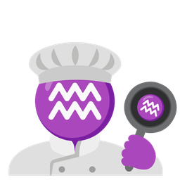 Aquarius and cooking