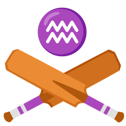 Aquarius and cricket game