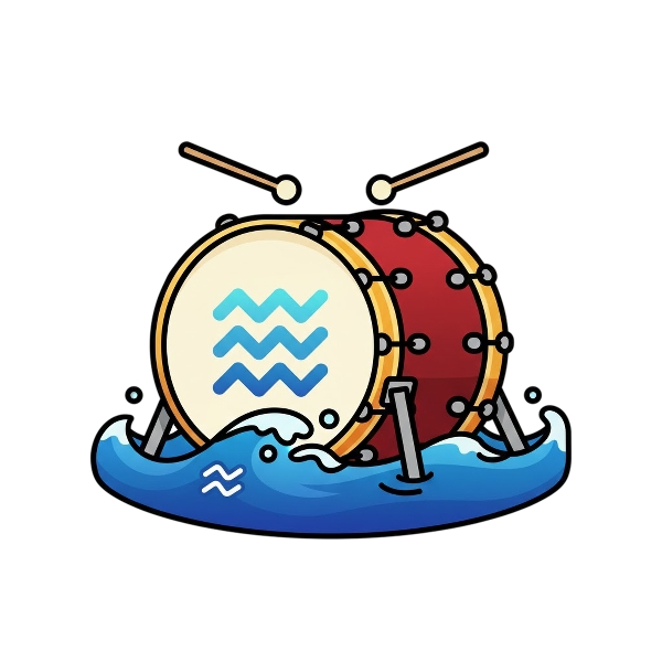 Aquarius and Drum