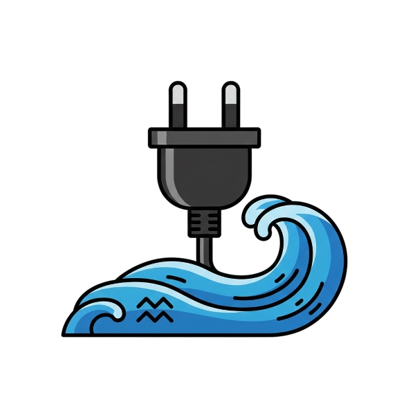 Aquarius and Electric plug