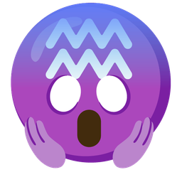 Aquarius and face screaming in fear