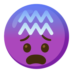 Aquarius and fearful face