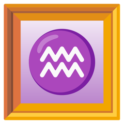 Aquarius and framed picture