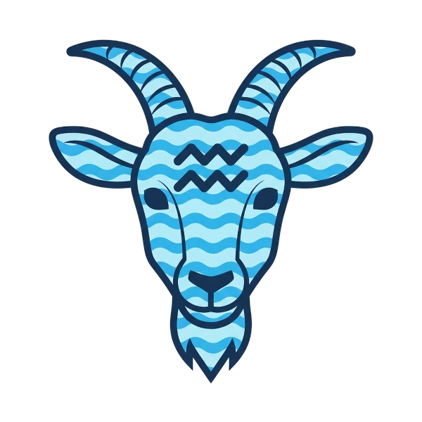 Aquarius and Goat