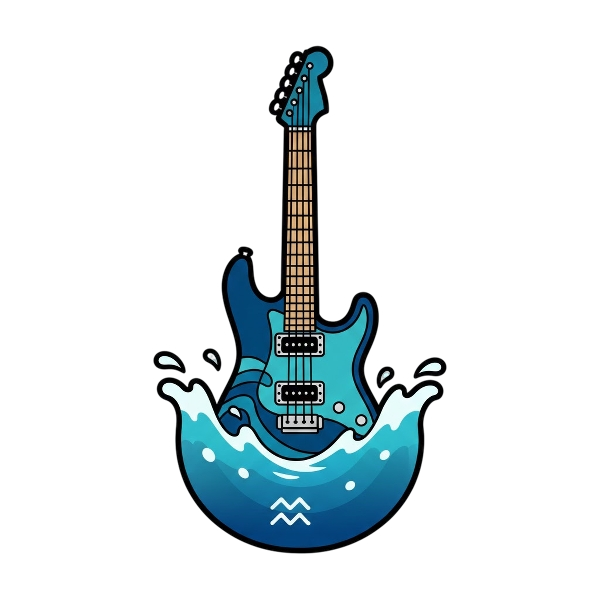 Aquarius and Guitar