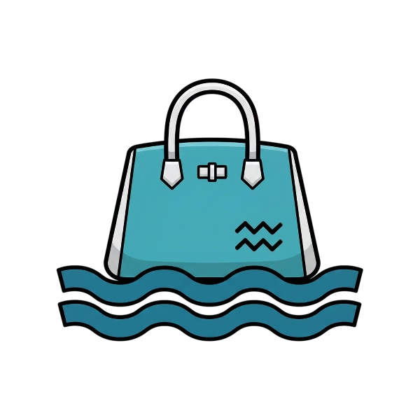 Aquarius and Handbag