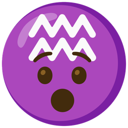 Aquarius and hushed face