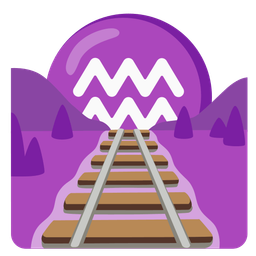 Aquarius and locomotive