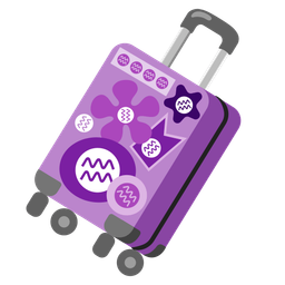 Aquarius and luggage