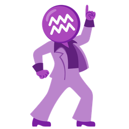 Aquarius and mirror ball