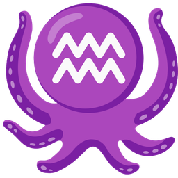 Aquarius and octopus