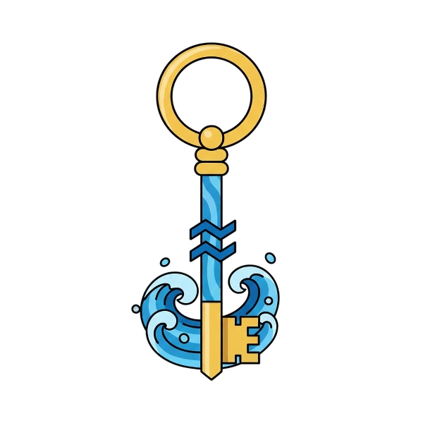 Aquarius and Old key