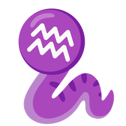 Aquarius and snake