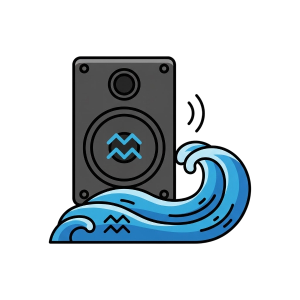 Aquarius and Speaker low volume