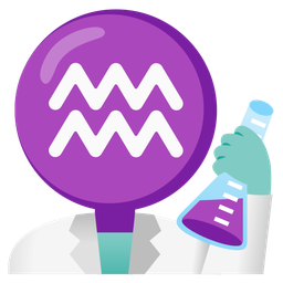 Aquarius and test tube