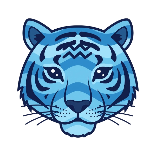 Aquarius and Tiger face